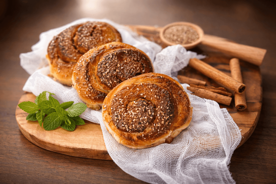 Imagen de: Rollitos de Canela & Sésamo — El placer que despierta tus sentidos en Grano Vivo